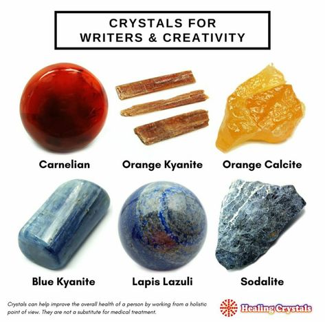 Orange And Blue Combination, Kyanite Meaning, Crystal Combinations, Writing Novel, Orange Kyanite, Crystal Store, White Magic Spells, Blue Combination, Crystals Store