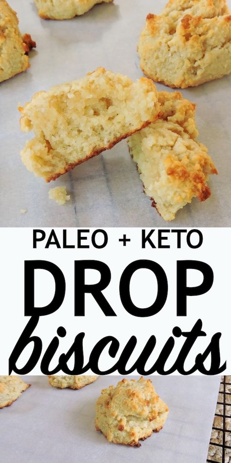 Easter Side Dish, Paleo Menu, Keto Bread Recipe, Fish Cakes Recipe, Easter Side Dishes, Keto Biscuits, Paleo Bread, Paleo Baking, Drop Biscuits