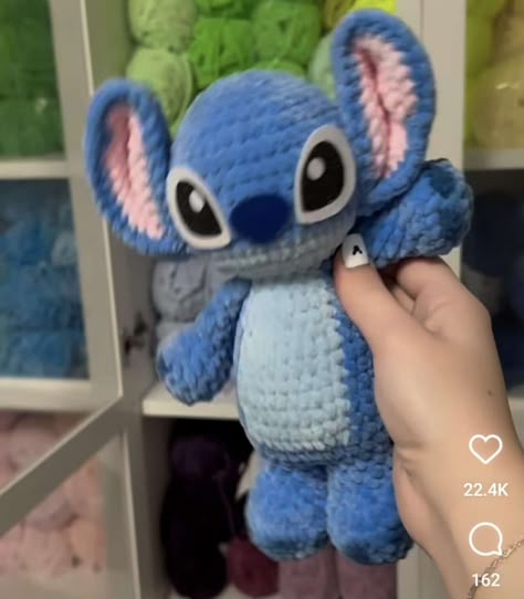 Free Crochet Patterns for All Levels | Free Pattern 🧶 | Facebook Stitch Disney Crochet Pattern Free, Crochet Lilo And Stitch Pattern Free, Free Stitch Crochet Pattern, Disney Stitch Crochet, Crochet Stitch Disney, Stitch Amigurumi Free Pattern, Stitch Crochet Pattern Free, Plush Amigurumi Free Pattern, Crochet Shark Blanket