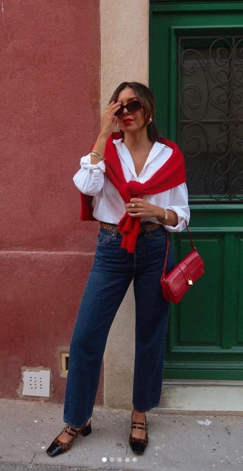 Outfit Printemps, Fashion Ideas For Women, Looks Jeans, Trend Ideas, Look Plus Size, Effortlessly Chic Outfits, Mode Casual, Vintage Mode, Mode Ootd