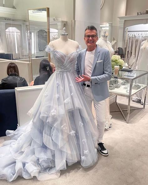 Randy Wedding Dress Collection, Randy Fenoli Blue Wedding Dress, Fantasy Bridal Gown, Say Yes To The Dress Dresses, Wedding Dresses Randy Fenoli, Wedding Dress Randy Fenoli, Randy Fenoli Wedding Dress Collection, Bridal Appointment Outfit, 2024 Bridal Gowns