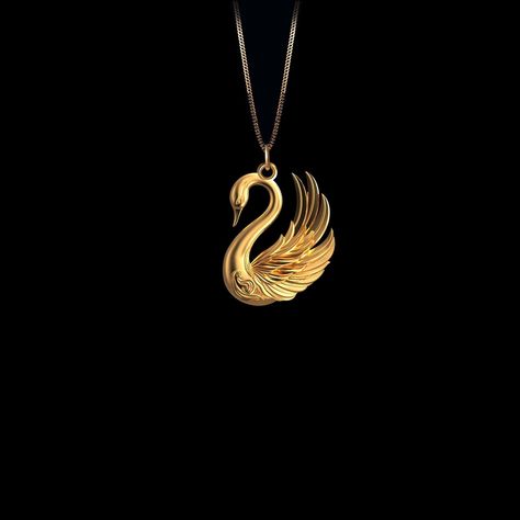 𝗣𝗘𝗡𝗗𝗔𝗡𝗧 𝗜𝗡𝗙𝗢𝗥𝗠𝗔𝗧𝗜𝗢𝗡 This pendant is made of real, solid gold. * Made in USA * Size: 𝗠𝗜𝗡𝗜 * Material: 14k or 18k solid gold * Finish: polished * Height: 0.91" (23 mm) | *includes the small circle, bail dimensions not included * Width: 0.7" (18 mm) * Pendant weight (approx.): 3 grams (14k) * Bail: fits up to 4 mm chains * Solid back, not hollow * A certificate of authenticity is included * Delivered in our elegant jewelry box, making it the perfect gift Note: Our Mini sized pendants are small and delicate pieces - please verify the dimensions before placing your order. 𝗖𝗛𝗔𝗜𝗡 Our chain is made of solid gold and has a thickness of 1.5 mm. Weight is approx. 3 grams (varies between sizes). The chain is optional, you can select the "pendant only" option. 𝗦𝗛𝗜𝗣𝗣𝗜𝗡? Swan Pendant Gold, Handcraft Ideas, Swan Jewelry, Swan Pendant, Gold Swan, Swan Necklace, Small Circle, Solid Gold Chains, Gold Fashion Necklace