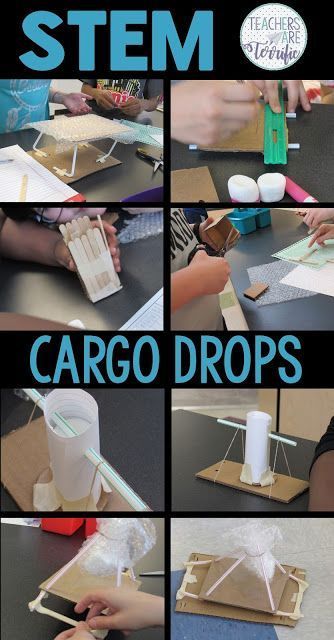 STEM Challenge: students will learn about cargo or air drops and design a container to experiment with dropping from different heights. Students will follow the steps of the Engineering Design Process for this challenge. The package contains detailed step-by-step procedures for the teacher that are marked with the Design Process steps. The accompanying lab sheets for students are also marked. Your students will love building and testing their cargo carriers. You will love the teamwork they show! Basketball Stem, Character Design Process, Stem Classes, Stem Resources, Stem Lab, Process Design, Engineering Design Process, Stem Teacher, Stem Challenge