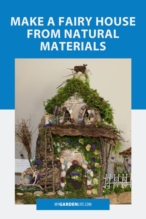 Fairy House Accessories Diy, Fairy House Diy Natural Materials, Diy Fairy House Ideas, Make A Fairy House, Miniature Fairy House, Diy Fairy House, Make A Fairy, Garden Decor Crafts, Real Fairies