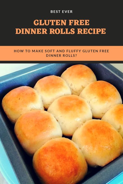 How to make soft and fluffy gluten free dinner rolls. Follow this best ever Gluten free dinner rolls recipe and enjoy delicious dinner rolls. Gluten Free Rolls Recipe, Gluten Free Yeast Rolls, Gluten Free Dinner Rolls, Recipes Cupcakes, Gluten Free Rolls, Gluten Free Yeast Free, Gluten Free Dinner Easy, Pan Sin Gluten, Gluten Free Sides