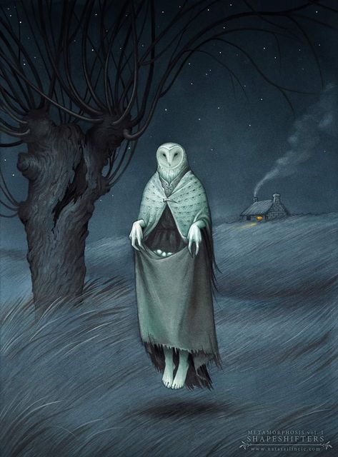 Owl Witch, Imagenes Dark, Arte Obscura, Witch Art, Witch Aesthetic, Weird Creatures, Owl Art, Barn Owl, Society6 Art