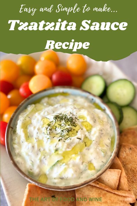 This creamy Tzatziki Sauce or dip is a 10-minute recipe that will add lots of zippy garlicky flavor to some of your favorite dishes. #tzatziki #dips #sauces #tzatzikirecipe #greekrecipes #greekdishes #tzatzikidip #tzatzikisauce #appetizers #snacks #vegetabledip #sidedips #gamedayrecipes Tzatziki Sauce Recipe Greek Yogurt, Tzatziki Dip, Tzatziki Recipe, Tzatziki Sauce Recipe, Tzatziki Recipes, Oven Baked Salmon, Appetizers For A Crowd, Holiday Side, Best Appetizer Recipes