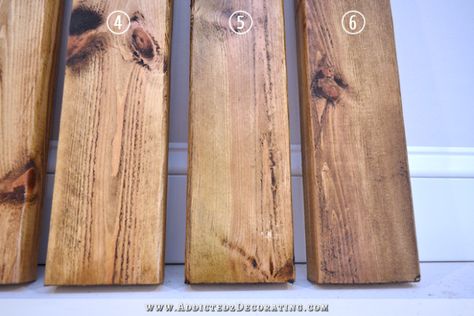 Pine Stain Colors, Staining Pine Wood, Vinegar Stain, Stain Pine, Minwax Stain Colors, Pine Trim, Special Walnut Stain, Staining Furniture, Stain On Pine