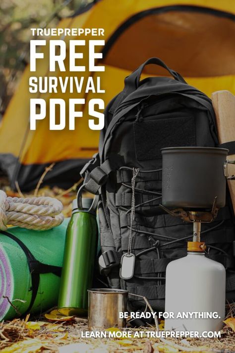 Free Survival PDFs, Manuals, and Downloads [Prepper Library 2022] - TruePrepper Best Survival Books, Survival Prepping Diy, Survival Skills Emergency Preparedness, Off Grid Survival, Survival Books, Mess Kit, Survival Skills Life Hacks, Emergency Preparedness Kit, Backcountry Camping