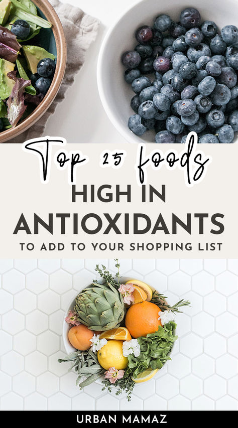 Foods High in Antioxidants