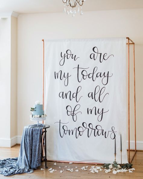 La Traviata quotes would be great at the "altar" or around the room Romantic Sayings, Brides And Grooms, Funny Phrases, Wedding Quotes, More And More, Wedding Sign, Favorite Quotes, Words Of Wisdom, Weddings