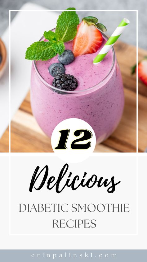 Prediabetic Smoothies, Breakfast Smoothies For Diabetics Type 2, Protein Smoothies For Diabetics Type 2, Gestational Diet Smoothie, Smoothies For Diabetics Recipes, Low Glycemic Smoothie Recipes, Insulin Resistance Smoothie Recipes, Healthy Smoothies For Diabetics, Sugar Free Smoothies For Diabetics