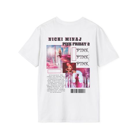 Nicki Minaj Merch, Nicki Minaj Album, Nicki Minaj Shirt, Nicki Minaj Pink Friday, Iconic Album Covers, Custom Hoodie, Shirt Designs For Men, Pink Friday, Pink Sweatshirt