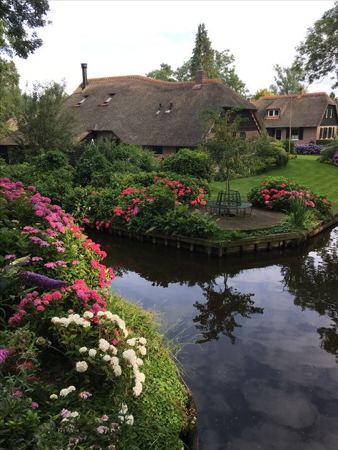 Giethoorn Aesthetic, Persephone Spring, European Village, Pretty Photos, A Whole New World, English Countryside, Greatest Adventure, Mailing List, Pretty House