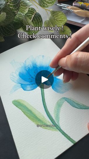 2.6K views · 591 reactions | How was your Monday ? Hope you guys are doing something for atleast 15 mins of the day that you like … 
Love yourself and don’t forget to check on comments for thought of the day 😍

#watercolor
#watercolorart#watercolorpainting
#watercolorartist#watercolorillustration #watercolorflowers #watercolorcommunity #watercolorshare
#instareel 
#InstagramWatercolor #wetonwet#technique #tutorial #wildflowers #therapy #paulrubensart #artbeatfun | Khooshbu | Andrea Vanzo · Valzer d'Inverno Art Beat, Watercolor Paintings Tutorials, Doing Something, Thought Of The Day, Watercolor Artist, Love Yourself, Painting Tutorial, Alcohol Ink, Watercolor Flowers