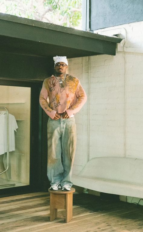 Asap Ferg Fashion, Thermal Outfit Men, Stefon Diggs Outfit, Stefon Diggs Fashion, Asap Rocky Photoshoot, Athlete Fits, Thermal Outfit, Asap Ferg, Asap Rocky Fashion