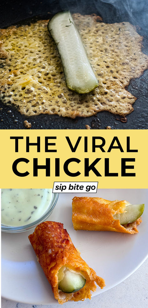 Viral Chickle Recipe Before and After Cooking Shots with text overlay Snacks Air Fryer Recipes, Low Carb Cheese Recipes, Fried Cheese Pickle, Pickel Snacks, Dill Pickle Ideas, Cheesy Fried Pickles, Easy Pickle Snacks, Pickle Ideas Snacks, Cheese Stuffed Fried Pickles