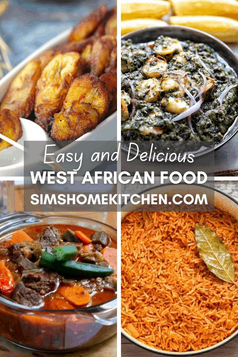 African Food Recipes, Sims Home, African Recipes Nigerian Food, African Dessert, West African Food, Nigerian Recipes, Africa Food, African Cooking, Foreign Food