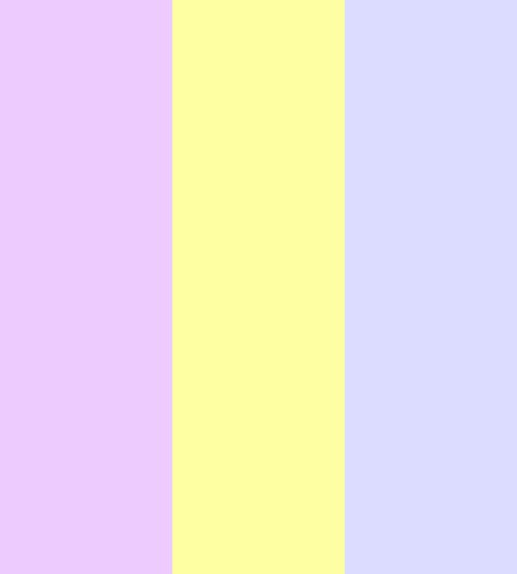 Pastel Palette - Lavender, Pale Yellow, & Periwinkle Periwinkle And Yellow Color Palette, Yellow And Lilac Aesthetic, Lavender And Yellow Color Palette, Lilac And Yellow Color Palette, Pale Yellow Color Combinations, Purple And Yellow Aesthetic Pastel, Lavender And Yellow Aesthetic, Yellow Purple Color Palette, Purple Yellow Color Palette