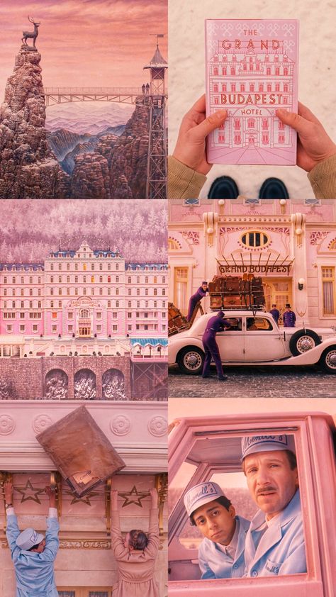 The Grand Hotel Budapest Aesthetic, Grand Budapest Hotel Cinematography, Hotel Grand Budapest Poster, The Budapest Grand Hotel, Grand Budapest Hotel Design, We Anderson Aesthetic, Grand Budapest Aesthetic, The Great Budapest Hotel, Wes Anderson Aesthetic Photography