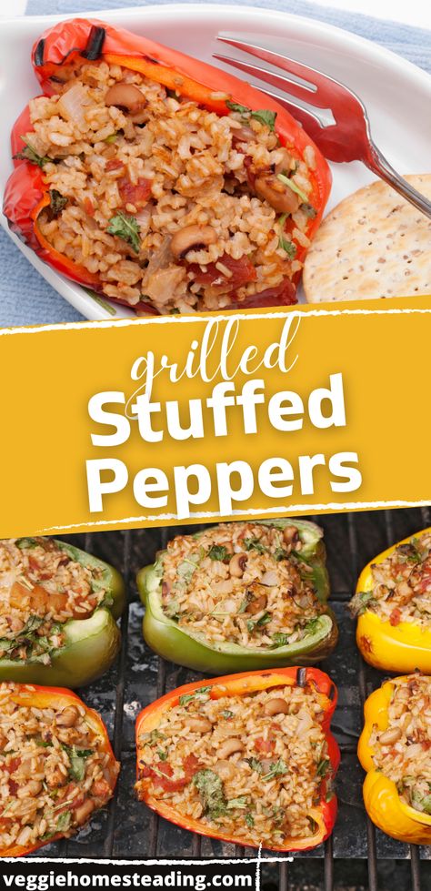 Stuffed Peppers Bbq, Hawaiian Stuffed Peppers, Blackstone Stuffed Peppers, Stuffed Peppers On Grill, Stuffed Peppers Grilled, Stuffed Peppers On The Grill, Grilled Stuffed Bell Peppers, Grilled Stuffed Peppers, Southwest Stuffed Peppers