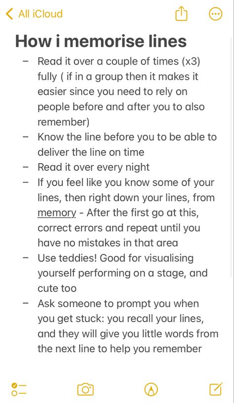 Script Lines Acting, Line Memorization Tips, Lines To Practice Acting, How To Remember Lines For A Play, Monologues For Acting, 2 Person Acting Scripts, How To Write A Play Script, How To Memorize Scripts, Script To Practice Acting