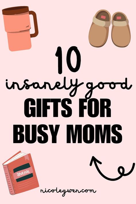 Gifts for busy moms What To Gift Your Mom, Moms Christmas Gifts Ideas, What To Get Mom For Her Birthday, What To Get Your Mom For Her Birthday, Gift Ideas For Moms Birthday, Mom Bday Gifts Ideas, Moms Birthday Gift Ideas, Mom To Be Gift Ideas, Gifts For Moms Birthday