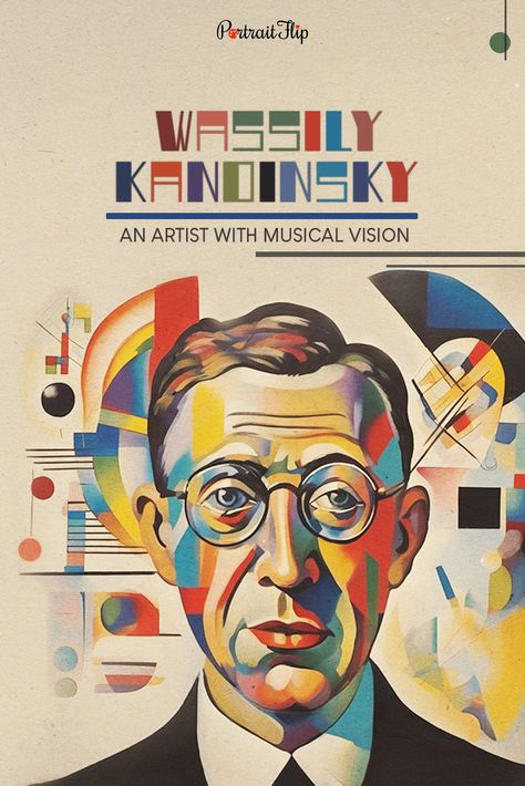 A carousal post for facts about Wassily Kandinsky Kandinsky For Kids, Art History Lessons, Kandinsky Art, Geometric Poster, Gcse Art, Ap Art, Wassily Kandinsky, Fantastic Art, Henri Matisse