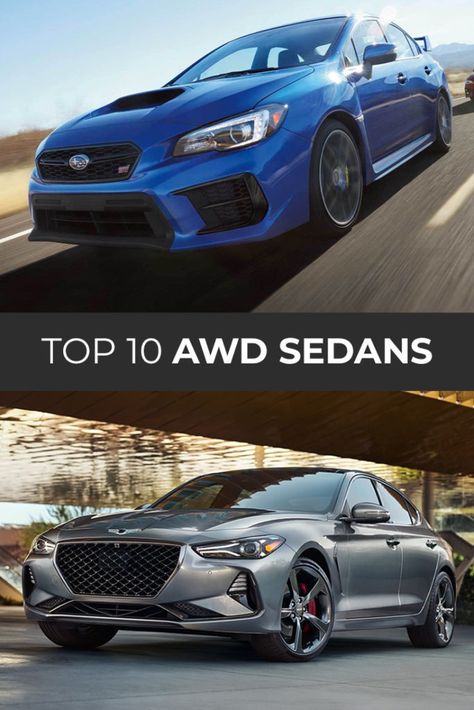 If you’re shopping for a new car, check out this list of the top 10 AWD sedans that offer up a strong combination of performance and value. All Wheel Drive Cars, Audi Sedan, Awd Cars, Volvo S90, Top Car, Porsche Taycan, Brownie Points, Rear Differential, Audi Rs