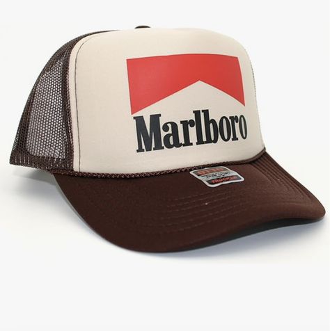 Marl Boro Cigarettes Original Trucker Hat - Vintage Beer Country Racing Graphic Snapback Cap for Men and Women Obx Dr, 2024 Style, Mens Fashion Rugged, Cap For Men, Reebok Sneakers, Vintage Cap, Ugg Slippers, Vintage Beer, Blue Sweatshirt