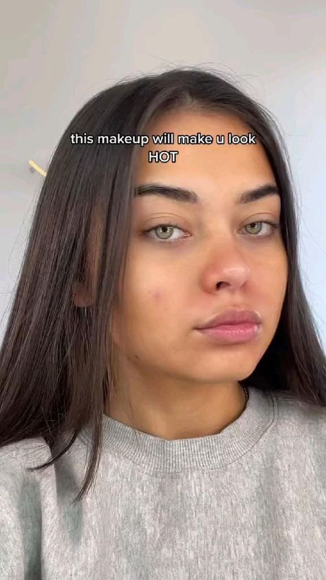 Daily make up tutorial To look hot ❣️💋💥 | Pinterest Clean Everyday Makeup Look, Make Uo Tutorial Videos, How To Do A Natural Makeup Look, Natural Full Face Makeup, Simple Pretty Makeup, Preteen Makeup, Passport Makeup, No Make Up Make Up Look, Sunkissed Makeup