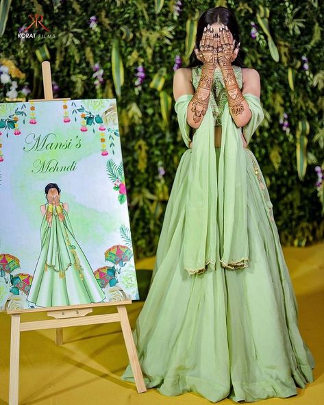 Year End Recap: 15 Social Media Wedding Trends Of 2023 That Left Us In Awe! - ShaadiWish Mehandi Dresses Mehndi Outfit For Bride, Mehndi Ceremony Outfit For Bride, Mehendi Dress Brides, Mehandi Dresses For Brides, Mehndi Ceremony Outfit, Mehndi Outfit For Bride, Mehendi Ceremony Outfits, Mehendi Outfits For Bride, Mehndi Dress For Bride