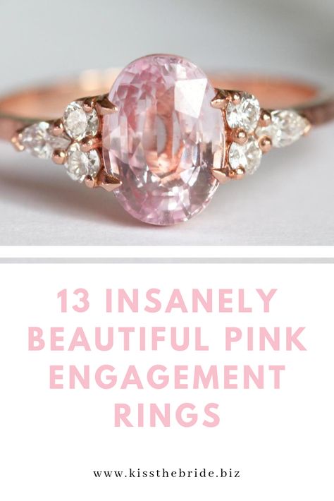 Pale Pink Engagement Ring, Pink Vintage Engagement Ring, Pink Safire Engagement Rings, Pink Sapphire Engagement Ring Vintage, Pink Diamond Engagement Rings, Pink Sapphire Rings, Vintage Pink Diamond Ring, Pink Saphire Engament Ring, Light Pink Engagement Ring