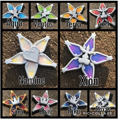 Each wayfinder represents the characters from the Kingdom Hearts Series. Wayfinder Kingdom Hearts, Kingdom Hearts Wedding, Kingdom Hearts Tattoo, Kingdom Hearts Crossover, Heart Themed Wedding, Mha Cute, Rabbit Wedding, Kingdom Hearts Funny, Kingdom Hearts Wallpaper