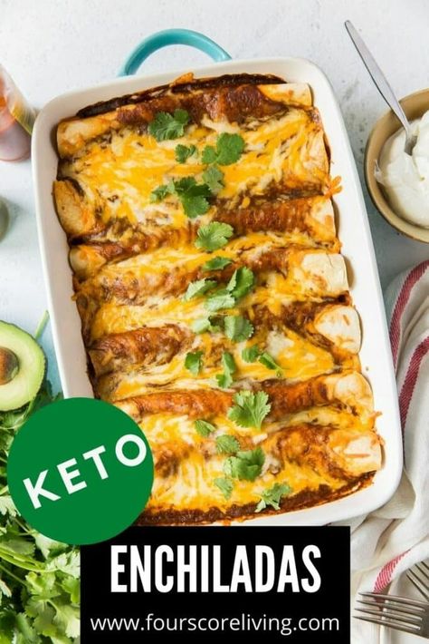 Enchiladas Low Carb, Keto Enchiladas, Low Carb Enchiladas, Beef Enchilada Recipe, Beef Enchilada, Low Carb Mexican, Beef Enchiladas, Carb Dinner, Melty Cheese