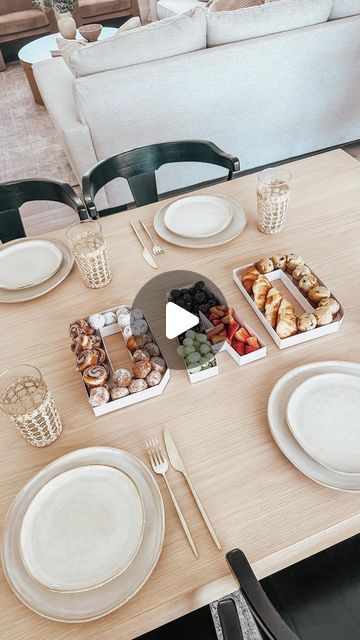 Jen Alvarez • Home Decor on Instagram: "Father’s Day brunch idea 👨🏻🤍 comment “dad” and I’ll send over the link to shop straight to your inbox!  These letters are so cute for Father’s Day! You can use them for a charcuterie or brunch board or to gift dads favorite snacks 🤍  Link in bio to shop on my @shop.LTK / https://liketk.it/4GXiv  #ltkgiftguide #fathersday #fathersdaygift #ltkunder50 #fathersday #brunch #brunchrecipes #amazonfinds #diygift #fathersdaygiftideas #giftsforhim #amazonmusthaves #amazonfind" Father's Day Charcuterie, Dad Charcuterie Board, Ideas For Father’s Day Brunch, Fathers Day Brunch Decor, Father’s Day Brunch Decor, Father’s Day Brunch Ideas At Home, Father’s Day Breakfast, Father’s Day Party Ideas, Father's Day Brunch