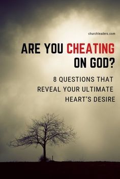 "Your ultimate heart's desire is the one thing you sacrifice most for." Find out if you could be cheating on God. #loveGod #friendshipwithGod #relationshipwithGod #Christian #Christianwalk A Relationship With God, Bible Topics, Relationship With God, You Cheated, Bible Love, Bible Devotions, Bible Teachings, Bible Knowledge, In A Relationship