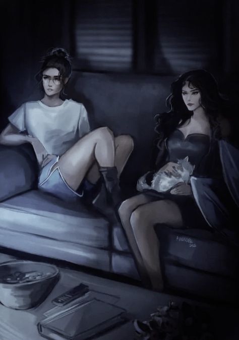 morana & amara darkverse fanart (ac: avendellart) Amara Rossi, Morana Vitalio, Bond Series, Marvel Animation, How To Act, Jane Austen Novels, Nerd Problems, Twisted Series, Book Nerd Problems