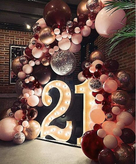 Burgundy Maroon Pink and Gold Balloons 126 Pcs Balloon | Etsy Pink And Gold Balloons, Maroon Decor, Baby Shower Decorations For Girl, Baptism Party Decorations, Gold Party Decorations, Gold Confetti Balloons, Rose Gold Balloons, Pink Confetti, Birthday Party Theme Decorations