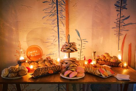 Pan Dulce Dessert Table Mexican Weddings, Pan Dulce Bar Dessert Tables, Pan Dulce Wedding Bar, Mini Pan Dulce, Pan Dulce Dessert Table, Mexican Dessert Table Wedding, Pan Dulce Wedding, Pan Dulce Table Wedding, Mexican Wedding Dessert Table