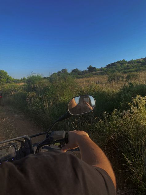 quad biking Quad Biking, Four Wheeling, Bike Aesthetic, Farm Photo, Quad Bike, Santorini, Rodeo, Quad, Peace And Love