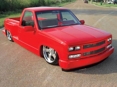 1988 Chevy Silverado, 1994 Chevy Silverado, 22 Inch Rims, Sierra Gmc, Old Chevy Pickups, Custom Silverado, Slammed Trucks, Obs Truck, Johnson House