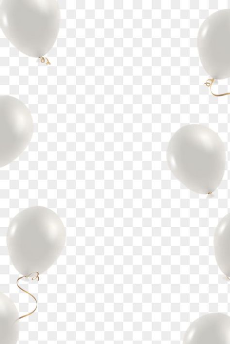 Ballons Background, Pearl Png, Border Frame Png, Editing Overlays, Birthday Ballon, Balloons Background, Text Balloon, Balloon Happy Birthday, Pearl Background