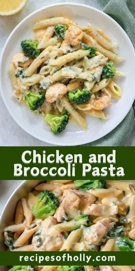 Chicken and Broccoli Pasta - Recipes of Holly Broccoli And Noodle Recipes, Pasta Chicken Broccoli Recipes, Chicken Tender Pasta, Broccoli Chicken Pasta, Chicken And Broccoli Recipes, Chicken And Broccoli Pasta, Cooked Broccoli, Broccoli And Chicken, Broccoli Pasta Recipe