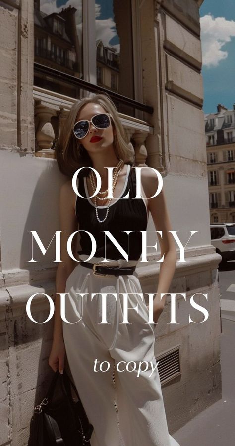 Excited for your next Europe vactaion? Get look rich and elegant with these old money summer outfits you can recreate and copy.