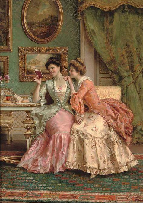 Era Victoria, Istoria Modei, العصور الوسطى, Istoria Artei, Victorian Paintings, Rennaissance Art, Kunst Inspiration, Classic Paintings, Victorian Women