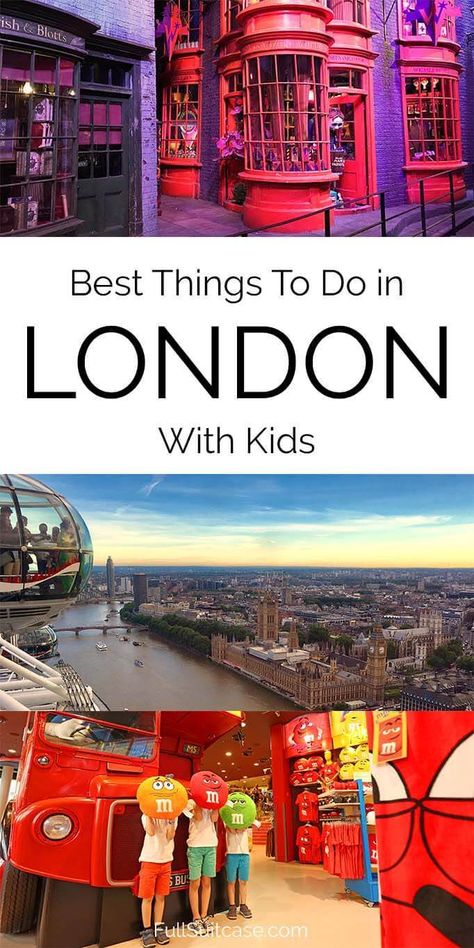 London With Kids, London Kids, London Family, London Vacation, London Attractions, United Kingdom Travel, Best Family Vacations, Family Vacation Destinations, London Places