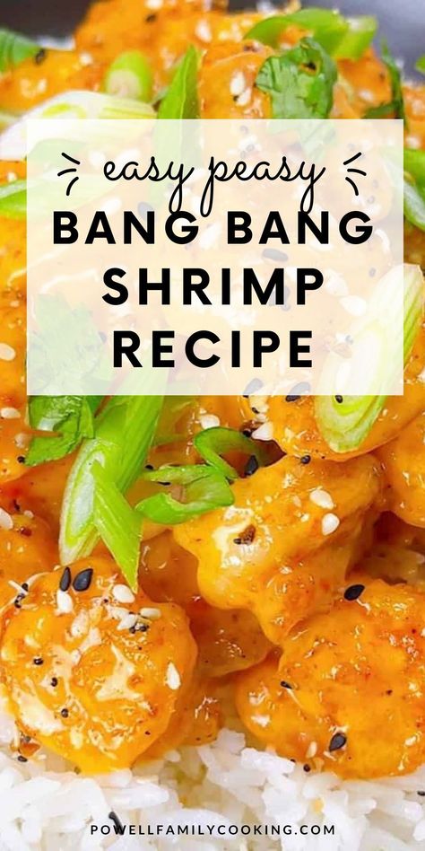 Learn how to make the Best Air Fryer Bang Bang Shrimp with this easy-to-follow recipe. These shrimp are breaded, air-fried to crispy perfection, and tossed in a tangy Bang Bang sauce. Perfect for a quick dinner or a party appetizer that’s sure to be a hit with everyone. Easy Air Fryer Shrimp Recipes, Asian Dishes With Shrimp, Bang Bang Sauce For Shrimp, Bang Bang Shrimp Not Fried, Bang Bang Shrimp Tacos Air Fryer, Bang Bang Recipes, Shrimp Dishes Easy, Air Fry Shrimp Recipes, Good Shrimp Recipes