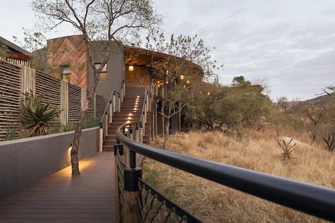 Madwaleni River Lodge African Lodge, Lodge Plans, Luxury Safari Lodge, Lodge Hotel, Farm Plans, River Lodge, Luxury Safari, Safari Lodge, Hotel Design