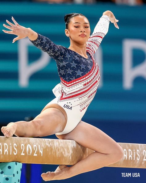 Beam Queen, Gymnastics At Home, Gymnastics Facts, Team Usa Gymnastics, Gymnastics Images, 2024 Summer Olympics, Gymnastics Costumes, Gymnastics Photos, Gymnastics Videos